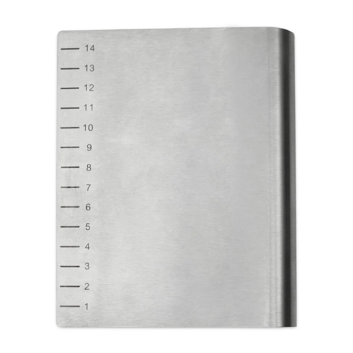 StädterProfi Teigkarte Edelstahl 15x12 cm