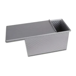 StädterToastbrotform mit Deckel 22x12x11 cm We love baking grau