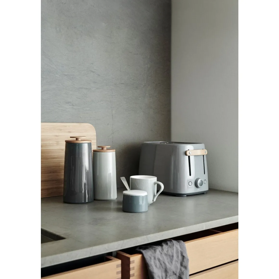 SteltonToaster 31x20x20 cm Emma grey