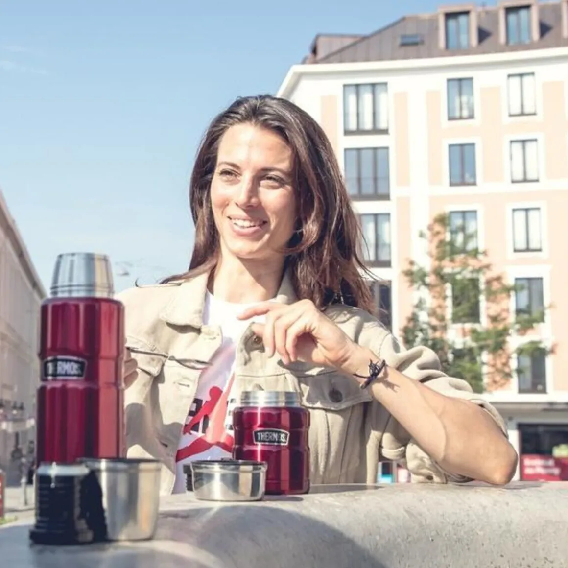 ThermosIsolier-Speisegefäß 0,71 l Stainless King Food Jar steel