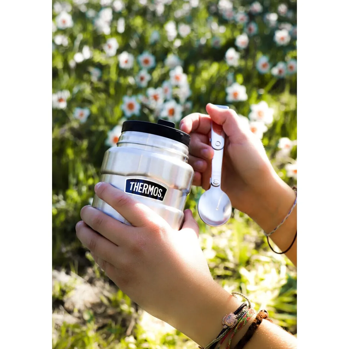 ThermosIsolier-Speisegefäß 0,47 l Stainless King Food Jar steel