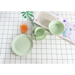 ThomasFrühstücksteller 22 cm Tric Lime Cream