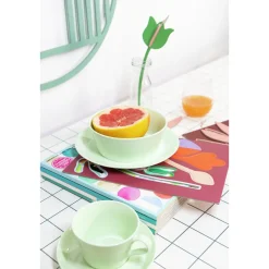 ThomasFrühstücksteller 22 cm Tric Lime Cream