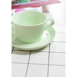 ThomasKaffee/Tee-Untertasse 15 cm Tric Lime Cream