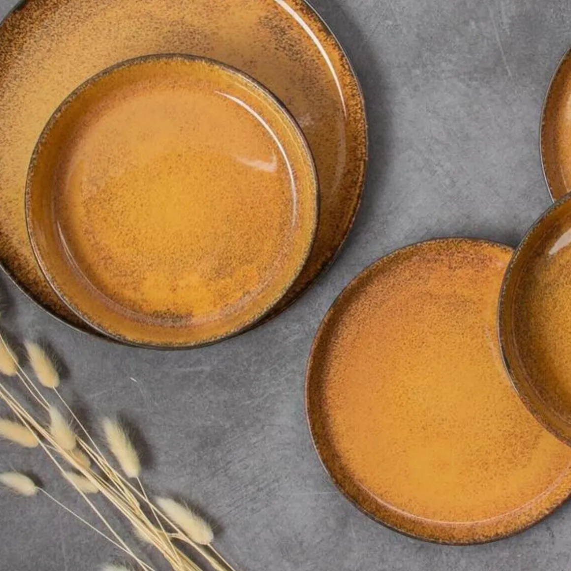 TischweltFrühstücksteller 20 cm Marrakesch Safran