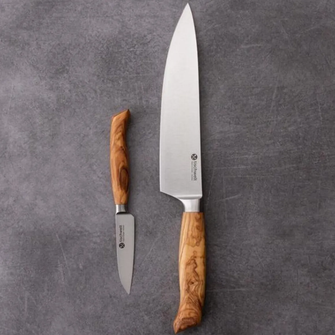 TischweltMesser Set 2-tlg. Nature