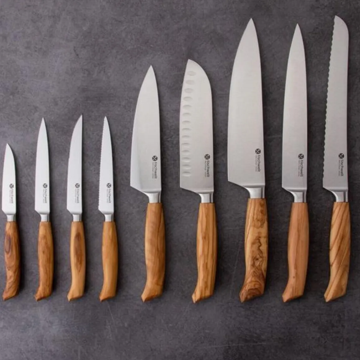 TischweltMesser Set 2-tlg. Nature