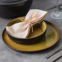 TischweltSchale 19 cm Marrakesch Olive