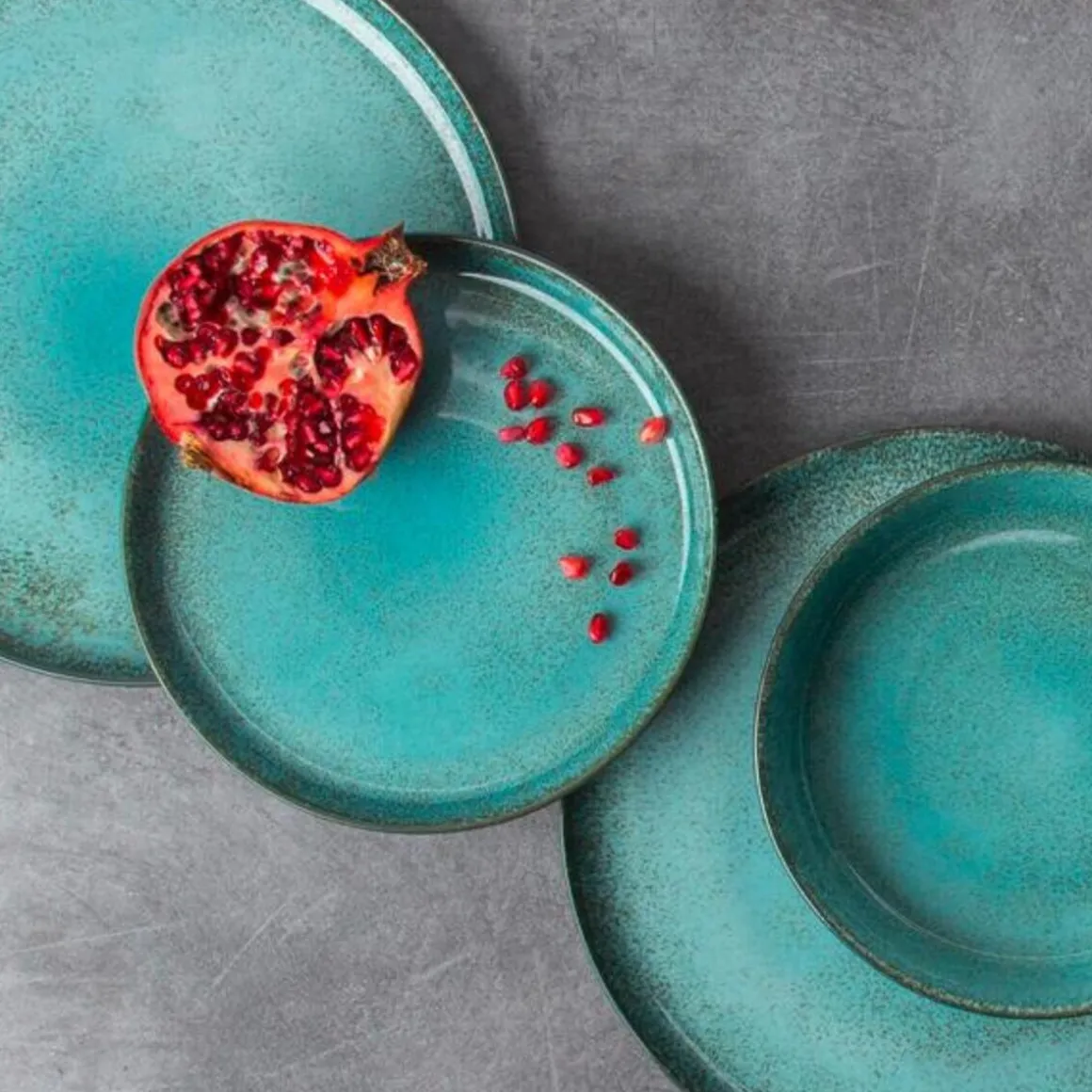 TischweltSpeiseteller 27 cm Marrakesch Aqua