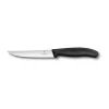 VictorinoxSteakmesser 12 cm Wellenschliff Swiss Classic Gourmet schwarz
