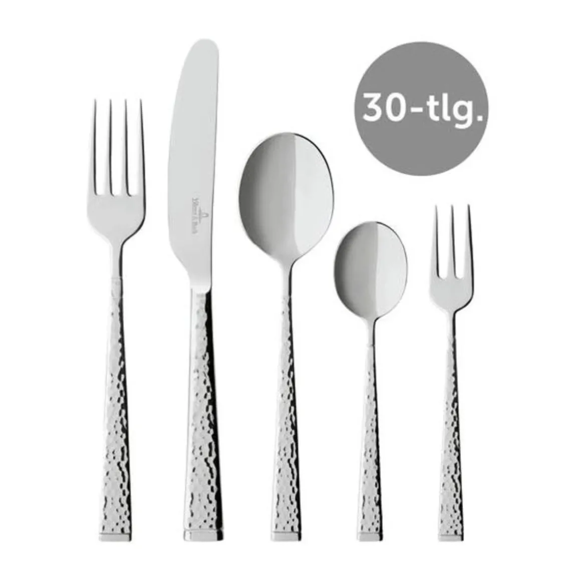 Villeroy & BochBesteck-Set 30-tlg. Blacksmith Edelstahl