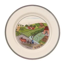 Villeroy & BochBrotteller 17 cm Design Naif Feldarbeit