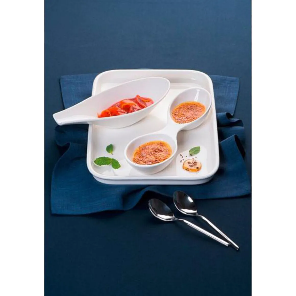 Villeroy & BochDessert-/Vorspeisenlöffel 19 cm Piemont edelstahl