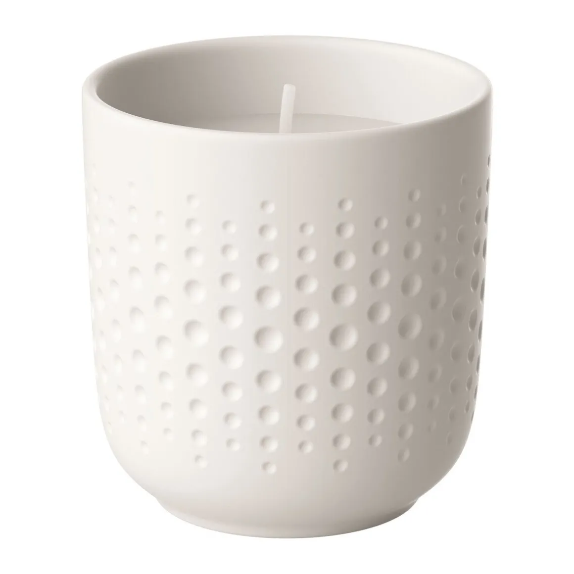 Villeroy & BochDuftkerze Perle Sparkle 9 cm Manufacture Collier blanc