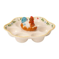 Villeroy & BochEierteller 20cm Hahn & Henne Spring Awakening