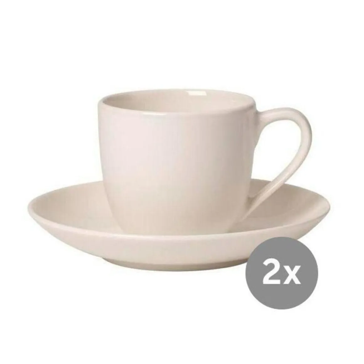 Villeroy & BochEspressotasse mit Untere 2er-Set For me