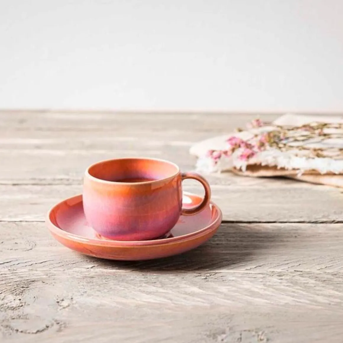 Villeroy & BochEspresso-Untertasse 12 cm Perlemor Coral