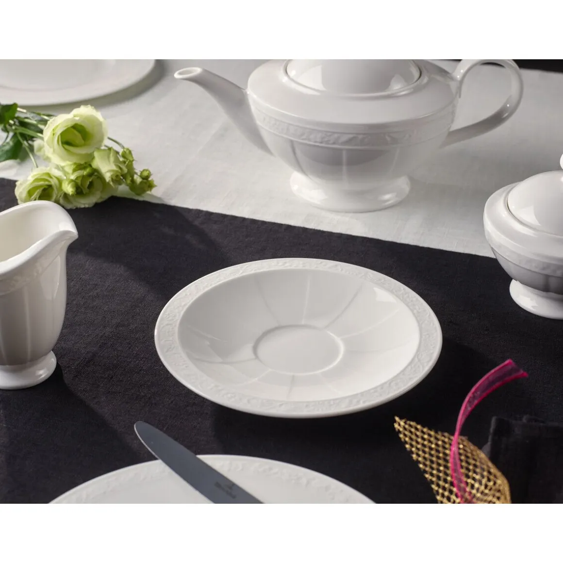 Villeroy & BochFrühstücks Untertasse 18cm White Pearl