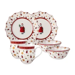 Villeroy & BochFrühstücksset Santa 6-tlg. Toy’s Delight
