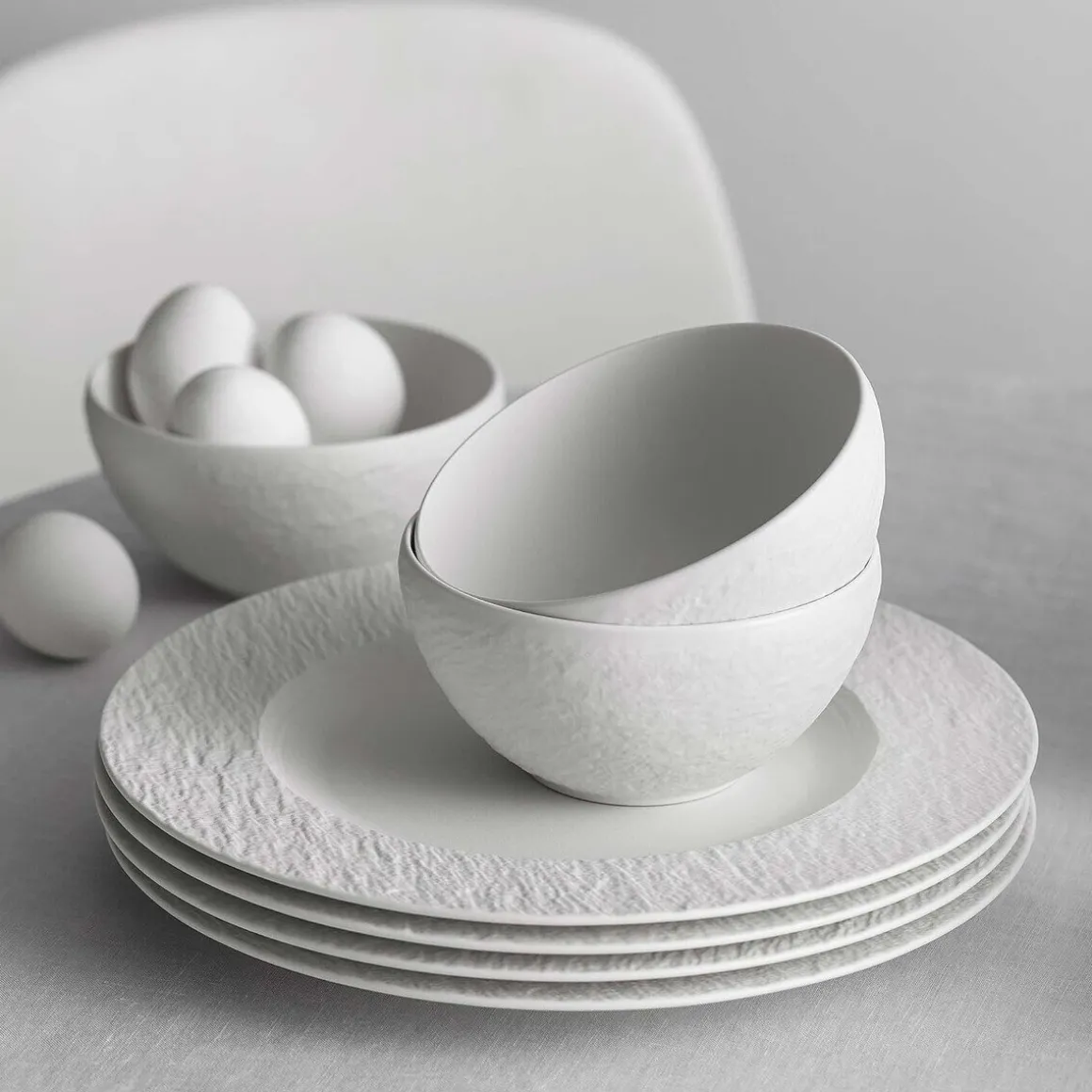 Villeroy & BochFrühstücksset 6-tlg. Manufacture Rock Blanc