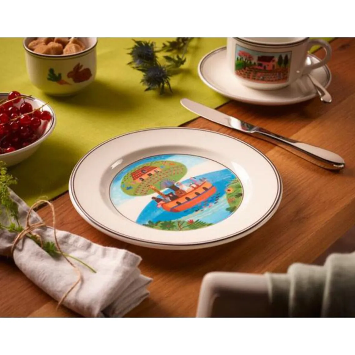 Villeroy & BochFrühstücksteller 21 cm Design Naif Arche Noah