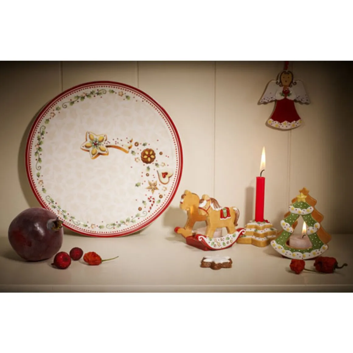 Villeroy & BochFrühstücksteller 21,5 cm Sternschnuppe Winter Bakery Delight