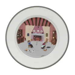 Villeroy & BochFrühstücksteller 21 cm Design Naif Kamin