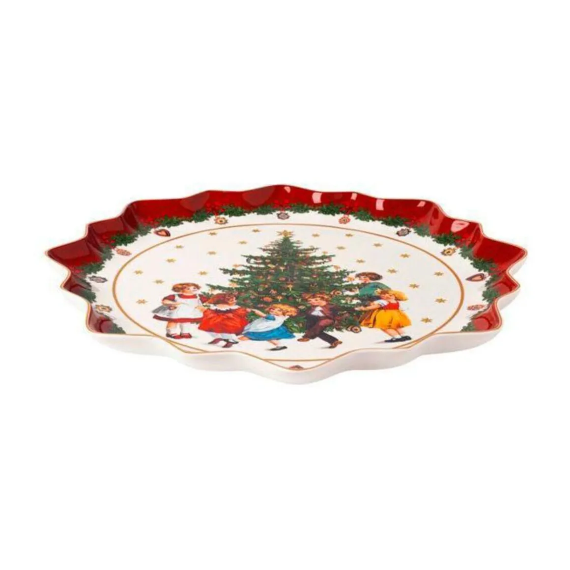 Villeroy & BochGebäckteller tief 39 cm Toy’s Fantasy Kinder tanzen