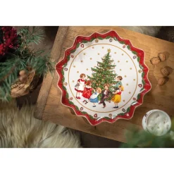 Villeroy & BochGebäckteller tief 39 cm Toy’s Fantasy Kinder tanzen