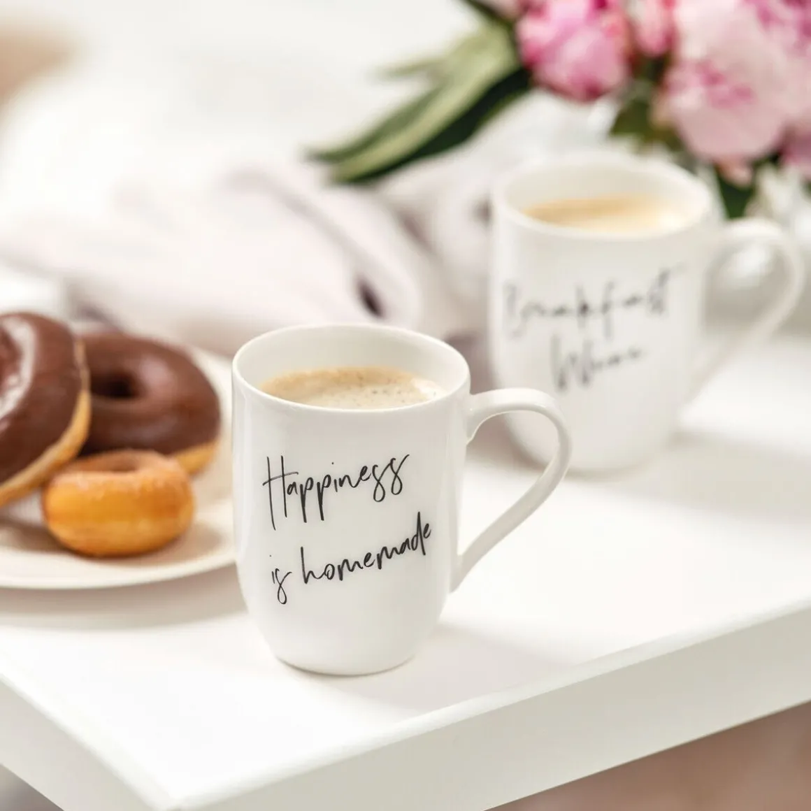 Villeroy & BochHenkelbecher 0,29 l Statement Happiness is homemade