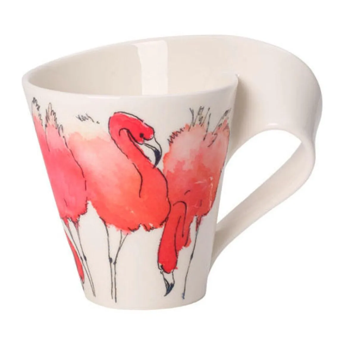 Villeroy & BochHenkelbecher 0,24 l NewWave Caffè Rosa Flamingo