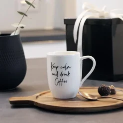Villeroy & BochHenkelbecher 0,29 l Statement Keep Calm