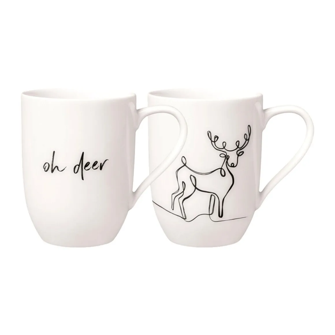 Villeroy & BochHenkelbecher 2er-Set Statement XMAS Rentier