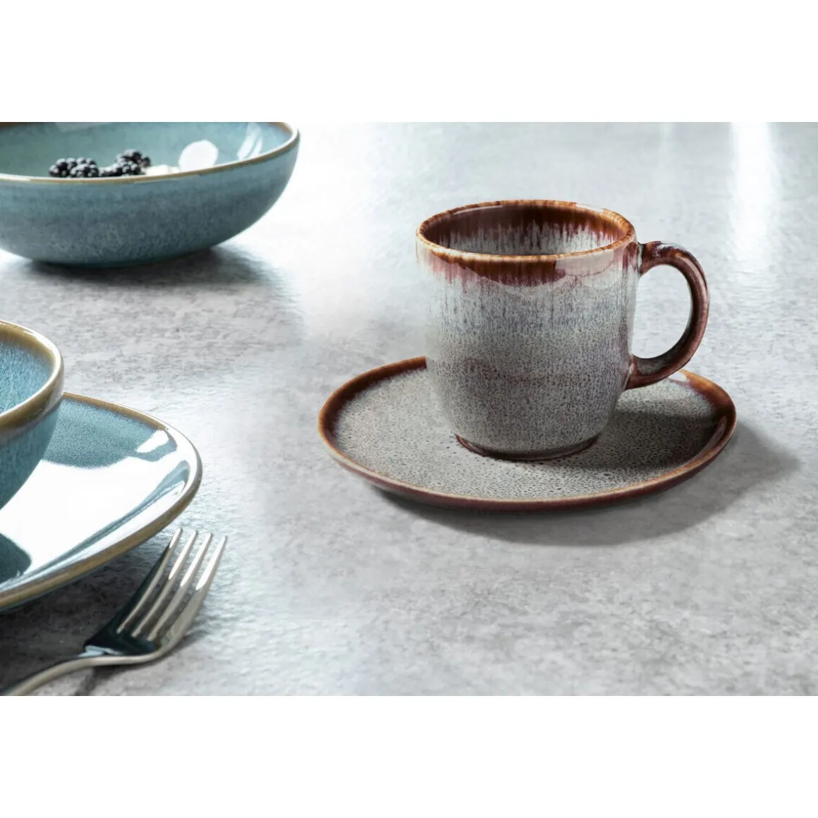 Villeroy & BochKaffee-Untertasse 15 cm Lave beige