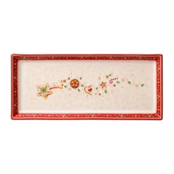 Villeroy & BochKuchenplatte 39x17 cm rechteckig Winter Bakery Delight Neue Form 2016