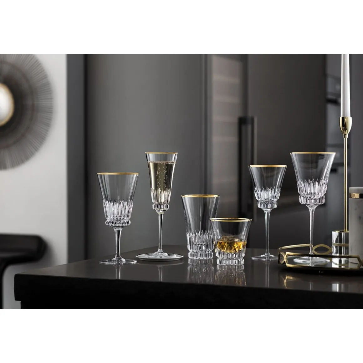 Villeroy & BochLongdrinkglas 2er-Set Grand Royal Gold