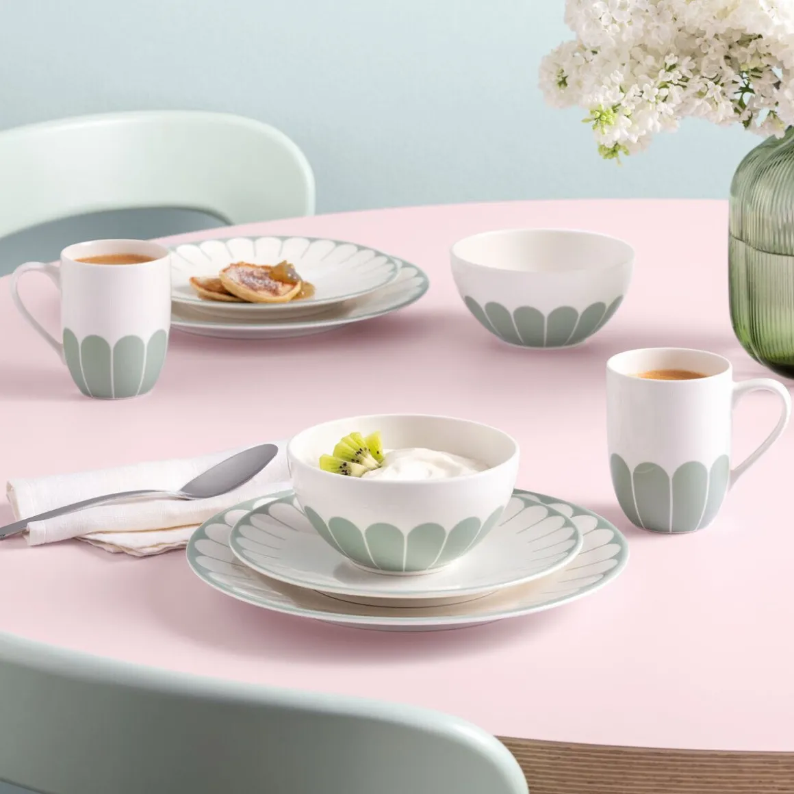 Villeroy & BochMüslischale 14 cm Fleur vert