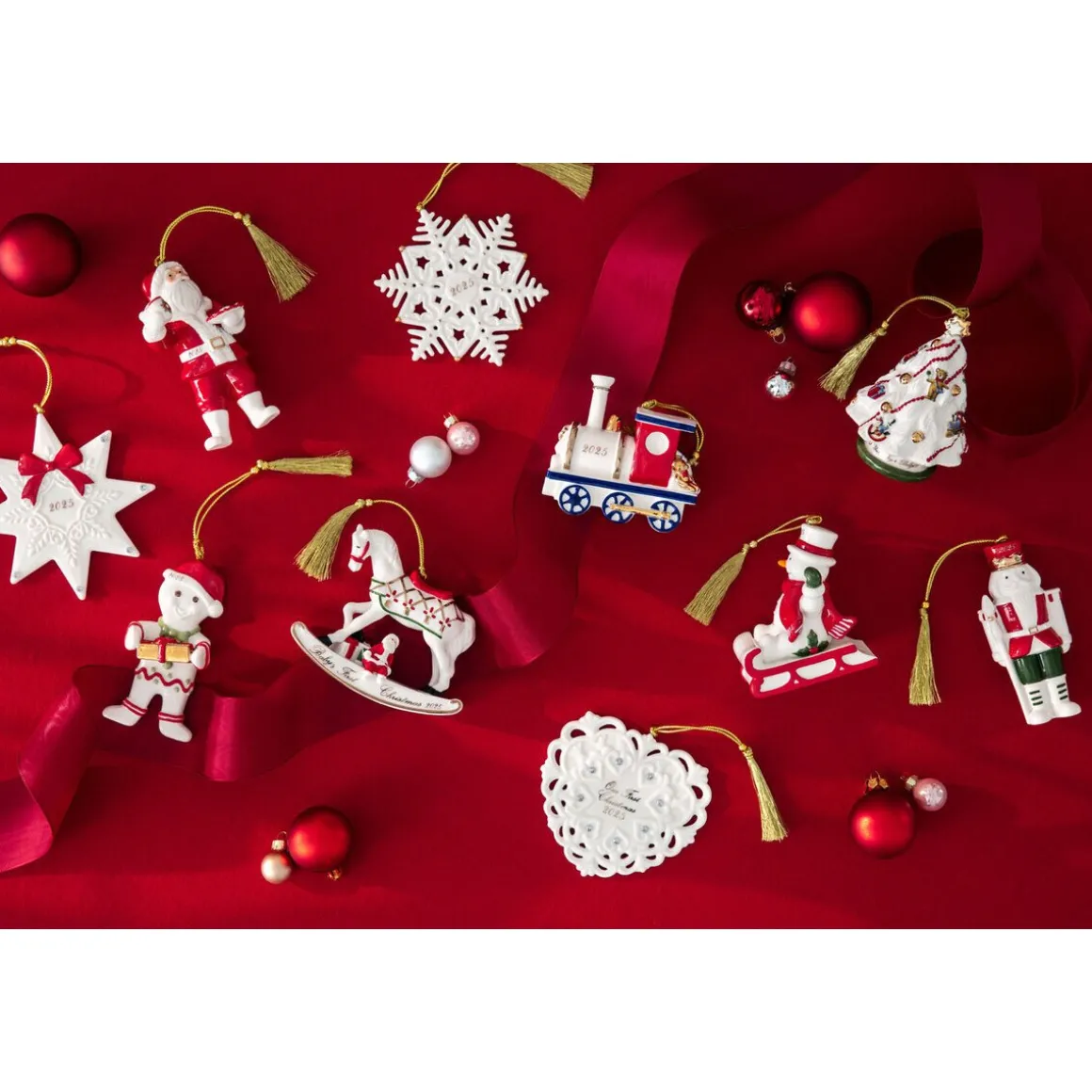 Villeroy & BochOrnament Weihnachtsbaum 2025 10 cm Christmas Classics