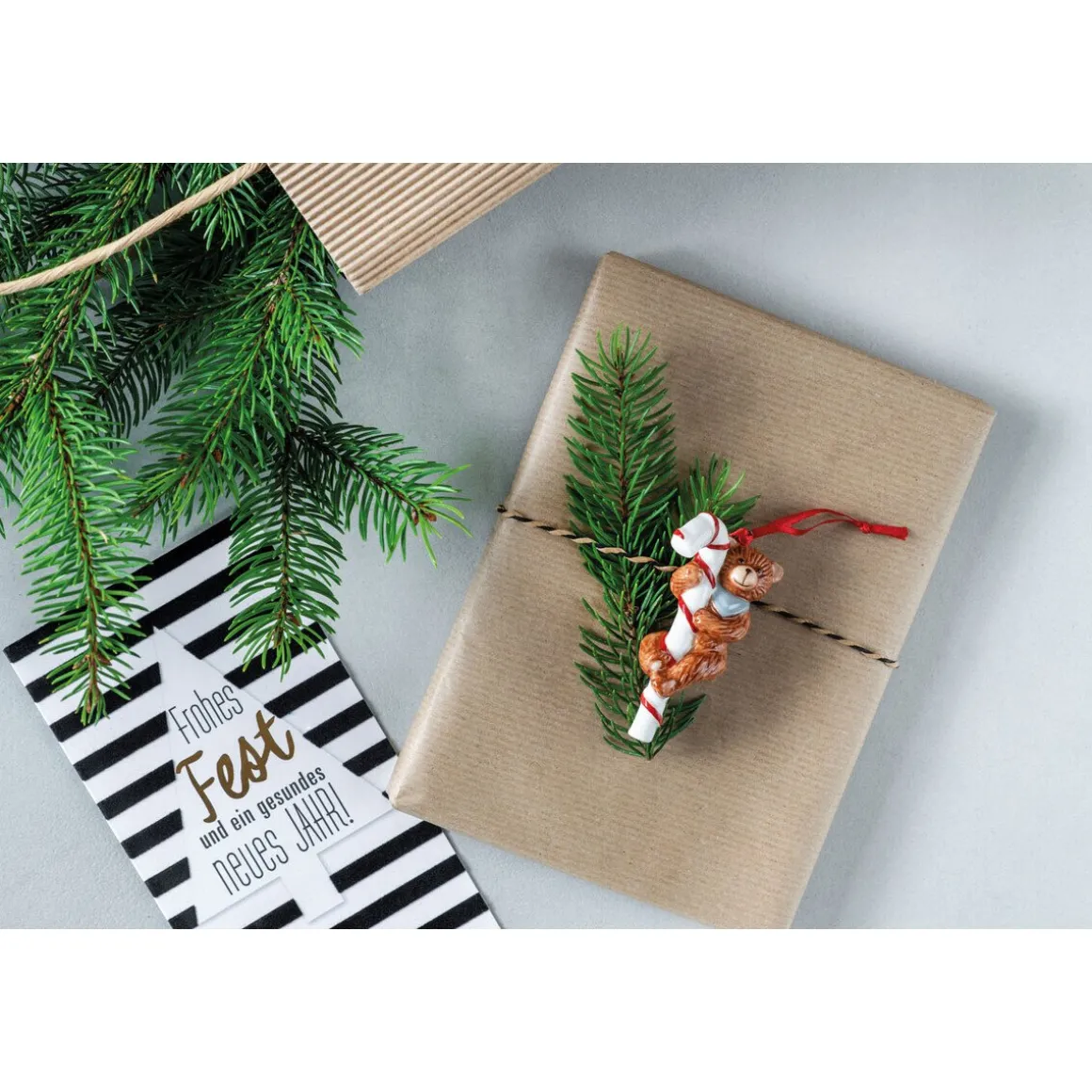 Villeroy & BochOrnamente Santa, Teddy, Zinnsoldat 3-tlg. Nostalgic Ornaments