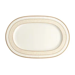 Villeroy & BochPlatte oval 35 cm Ivoire