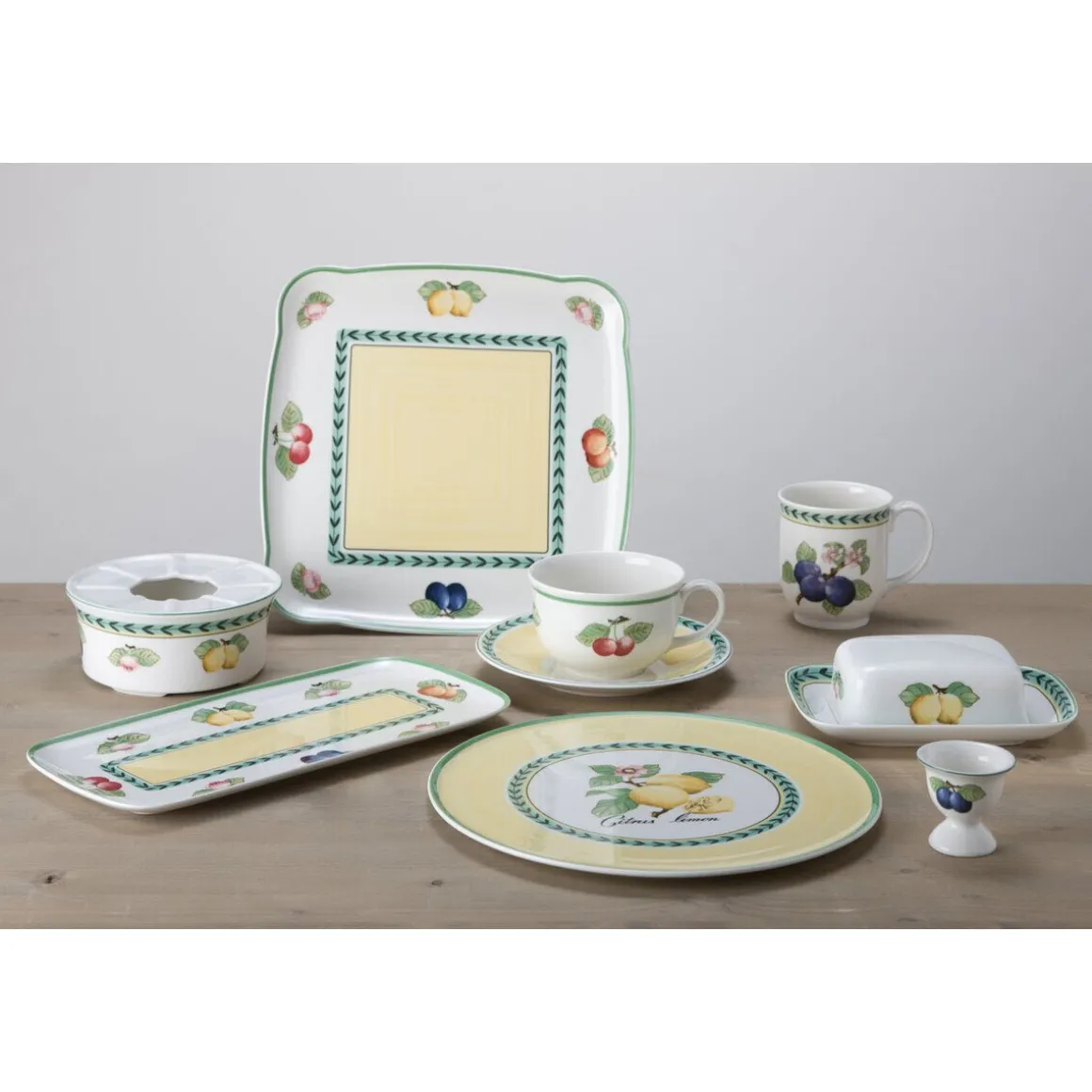 Villeroy & BochPlatte quadratisch 30 cm Charm&Breakfast French Garden