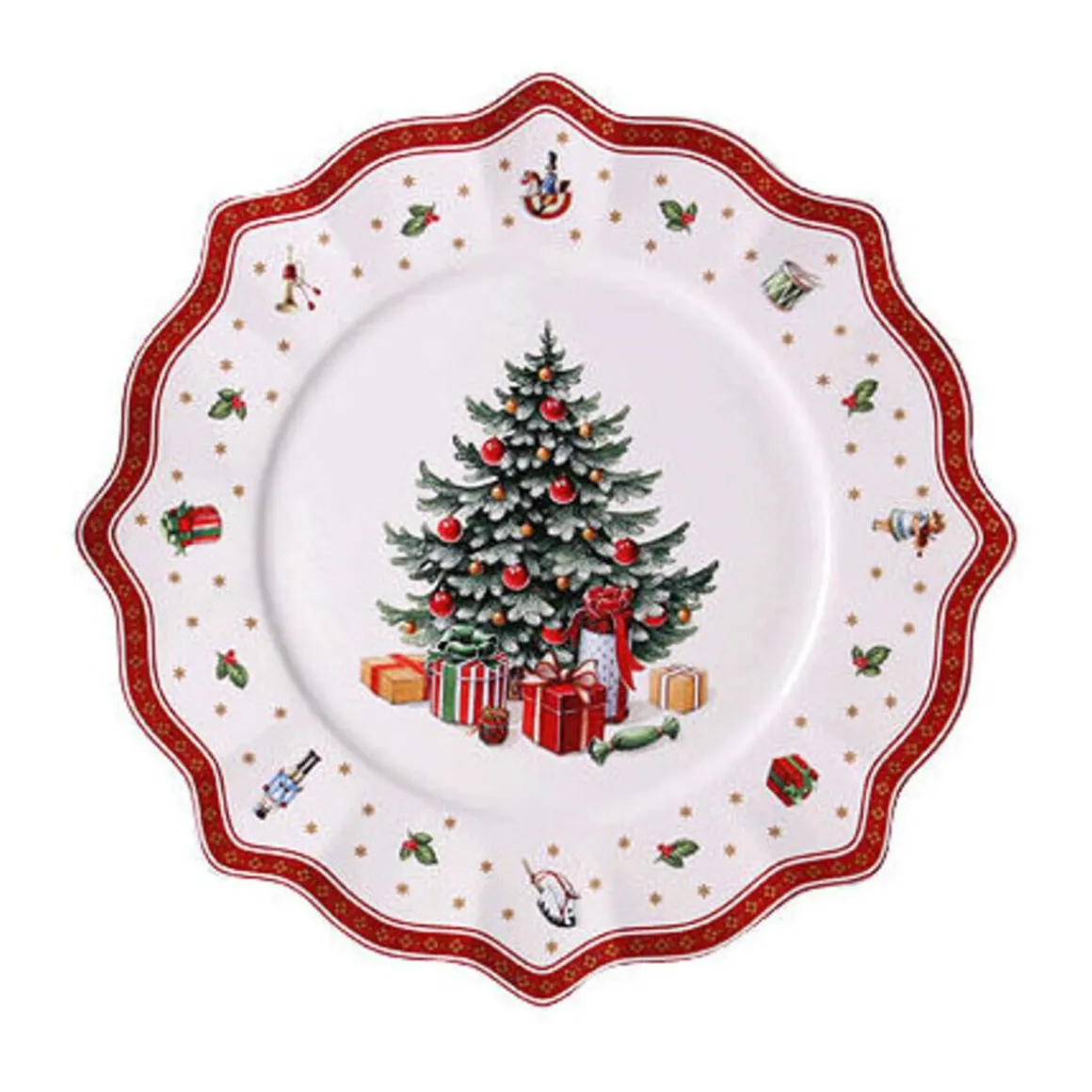 Villeroy & BochPlatzteller 35 cm Toy's Delight rot/weiß