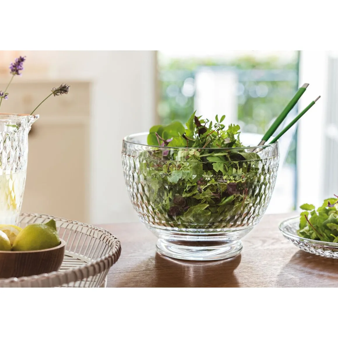 Villeroy & BochSalat-/Servierschüssel 22 cm Boston klar