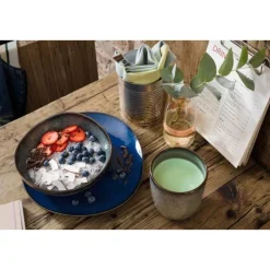 Villeroy & BochSchale flach klein 22x21 cm Lave bleu