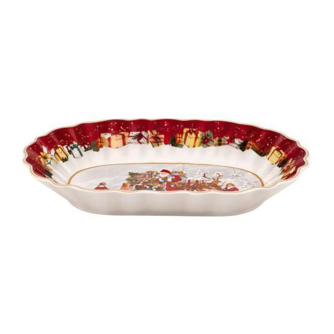 Villeroy & BochSchale 29x19 cm Toy’s Fantasy Santa und Kinder