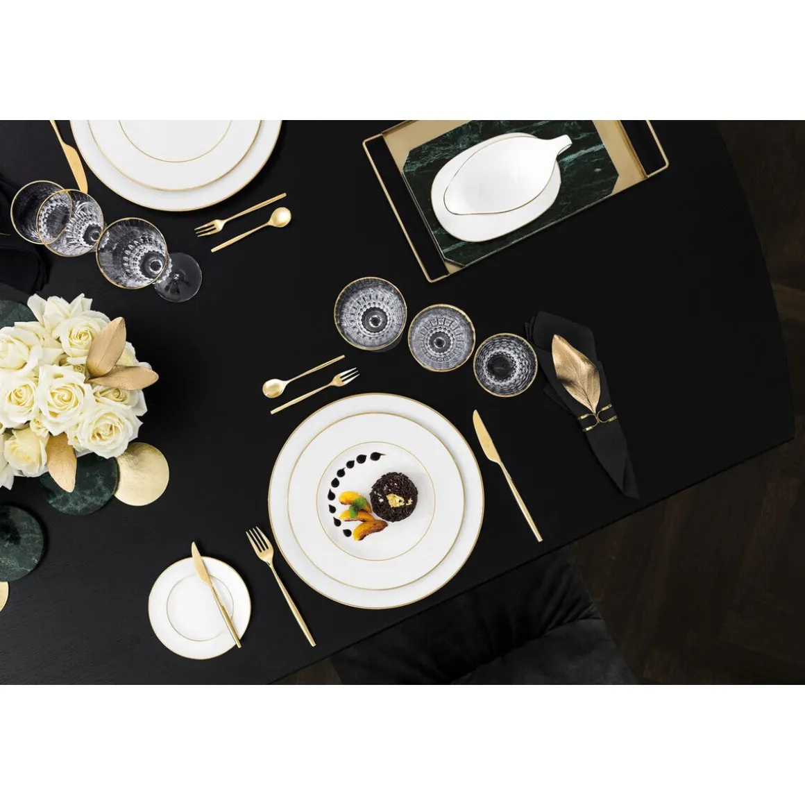 Villeroy & BochSignature Brotteller 16 cm Anmut Gold