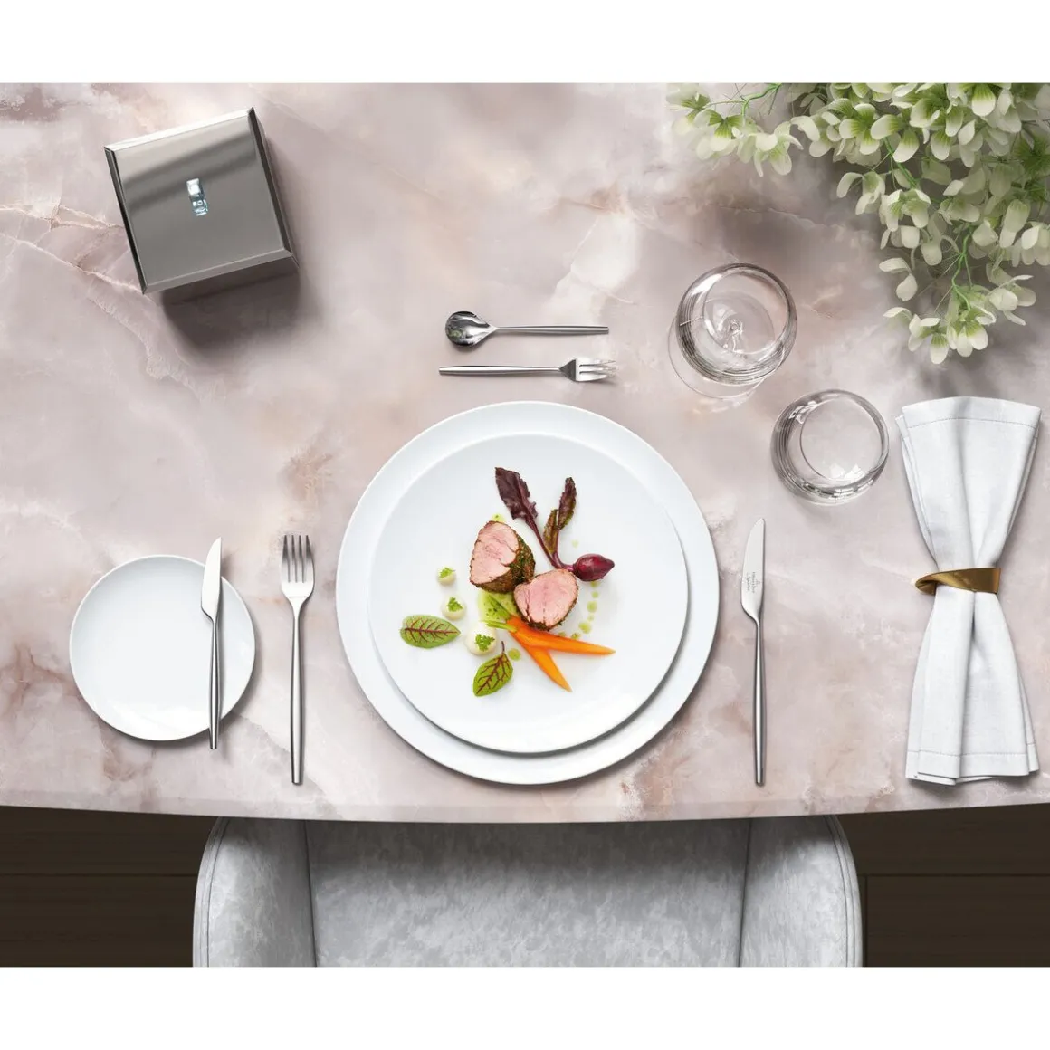 Villeroy & BochSignature Speiseteller 27 cm MetroChic blanc