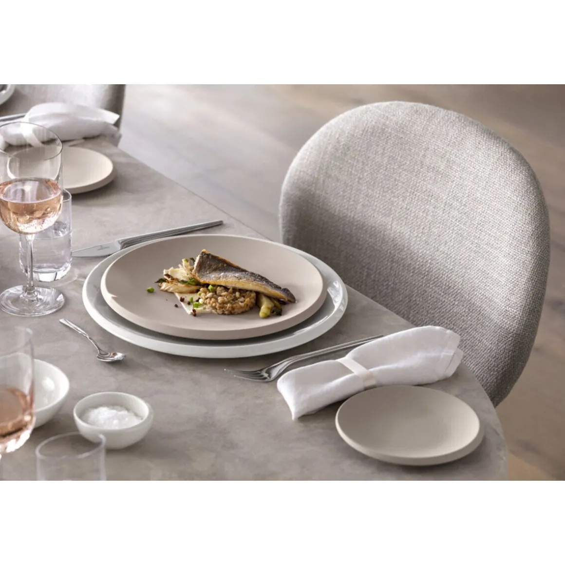 Villeroy & BochSpeiseteller 27 cm NewMoon Beige