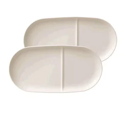 Villeroy & BochTablett 2er-Set Soup Passion weiß