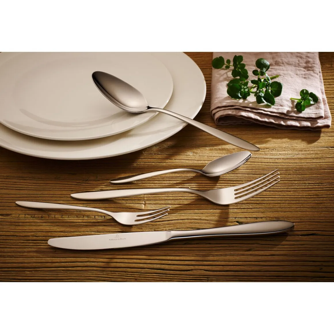 Villeroy & BochTafelbesteck-Set 30-tlg. Annalena edelstahl